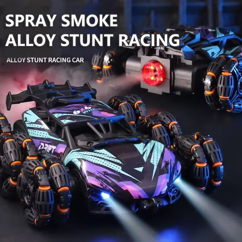 Endless Fun Six Wheels RC Stunt Car - Image 1