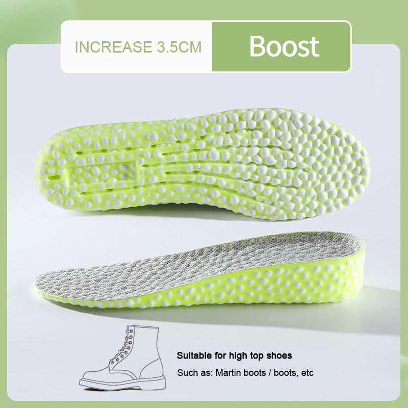 Soft Feet Unisex Breathable Elevated Shoe Insoles - Image 3