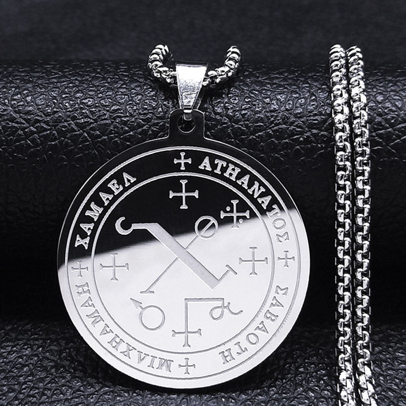 Divine Guardian Seven Archangels Stainless Steel Pendant Necklace - Image 8