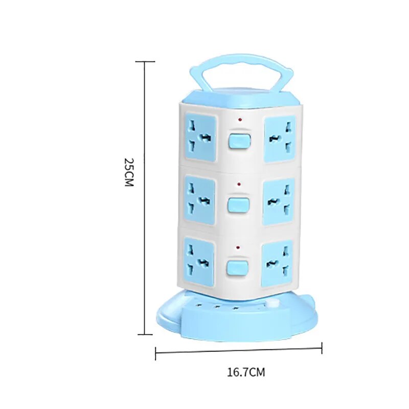 Tower Design Surge Protector Vertical Power Strip - Image 8