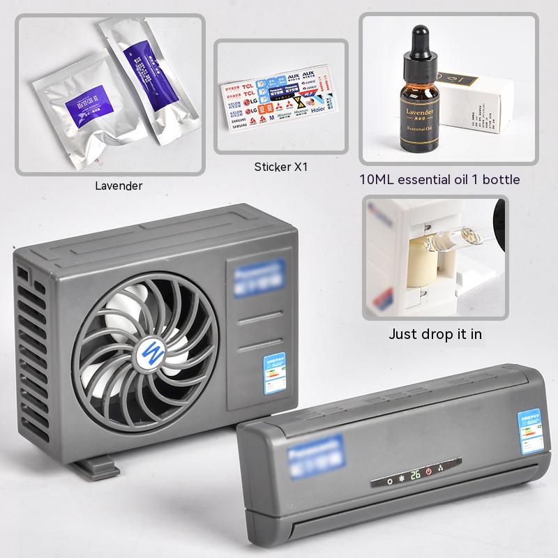 Mini Solar AC Car Aromatherapy Decor - Image 8