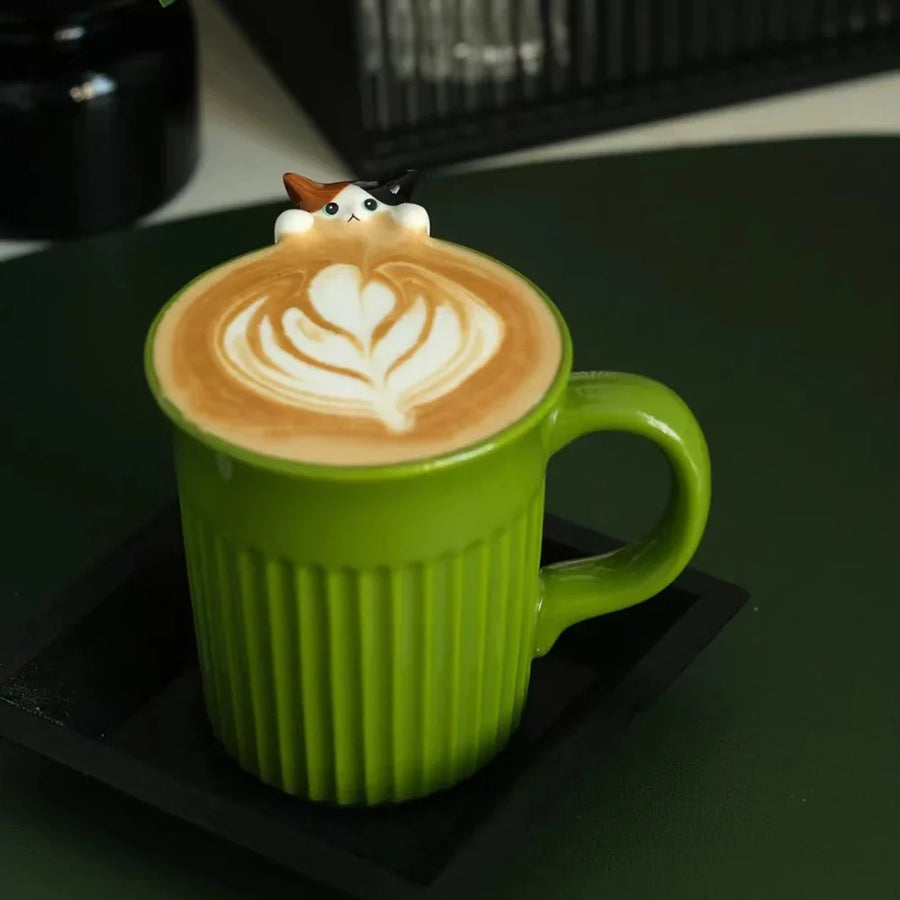 Climbing Cat Coffee Mug - Image 1