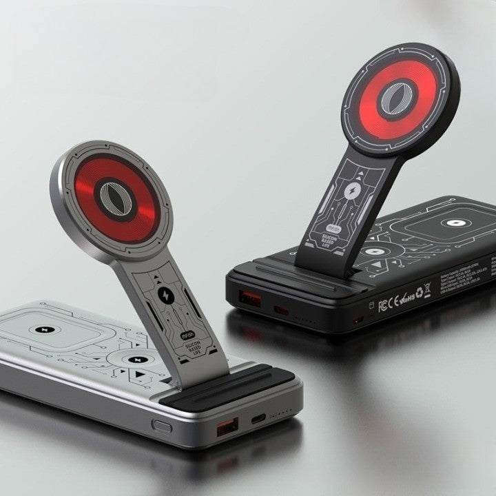 5in1 Magic Eye Wireless Fast Charging Dock Station - Image 4
