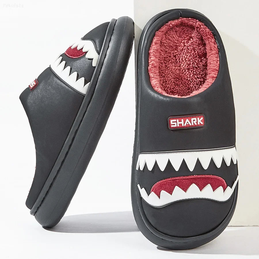 Shark Cozy Warm Soft Slippers - Image 9