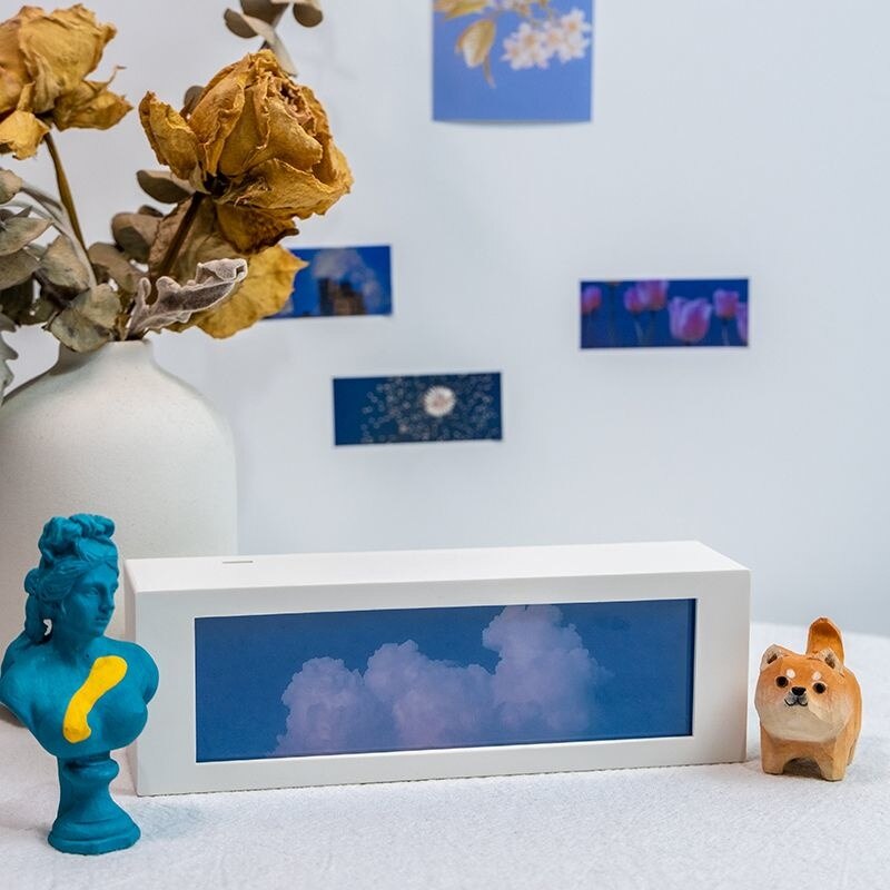LED Cloudy Sky Rechargeable Night Lamp - Image 1