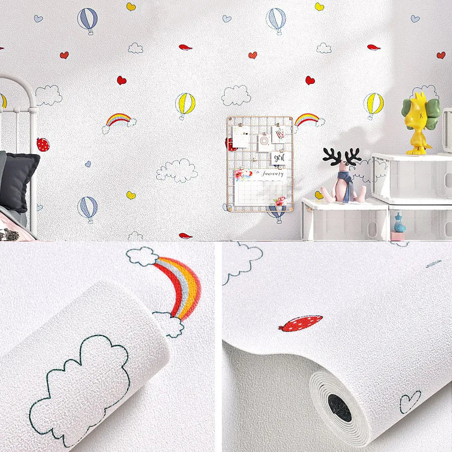 3D Linen Self-Adhesive Waterproof Wall Sticker - Image 11