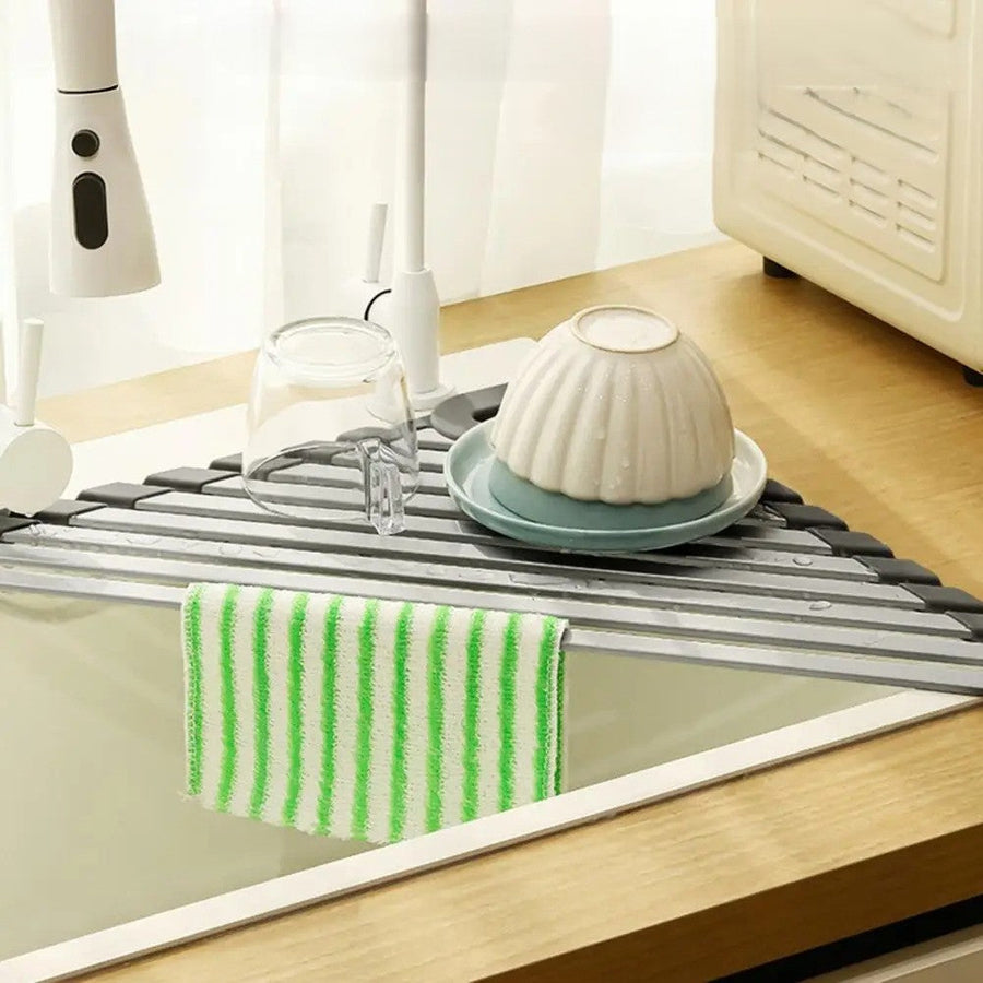 Triangle Slip-Resistant Sink Corner Storage Shelf Rack - Image 1