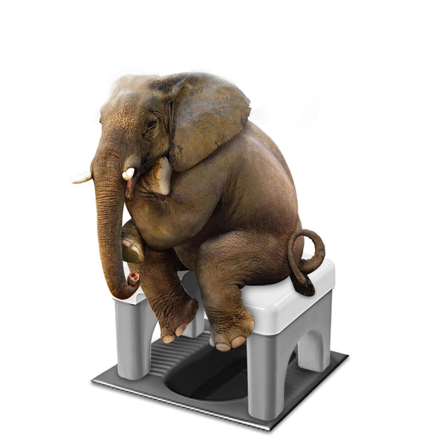 Supportive Non-Slip Toilet Stool - Image 4