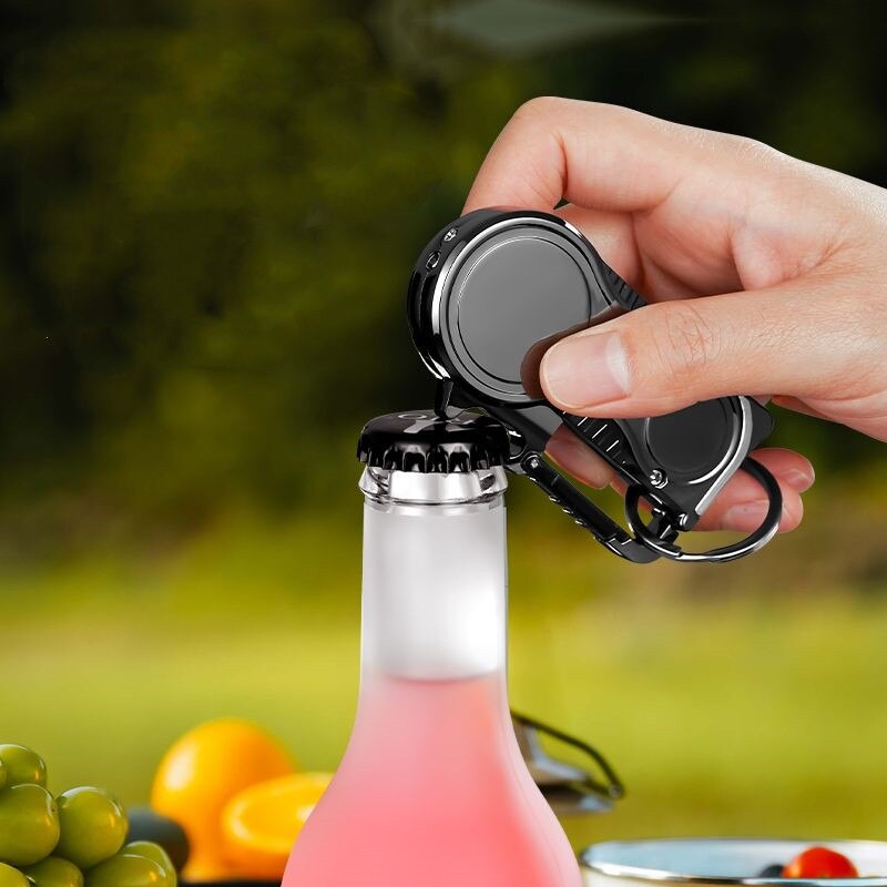 Compass Fire Camping Windproof Lighter Watch - Image 1