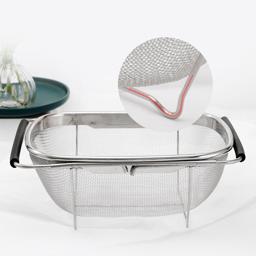 Over The Sink Telescopic Dish Rack - Image 1