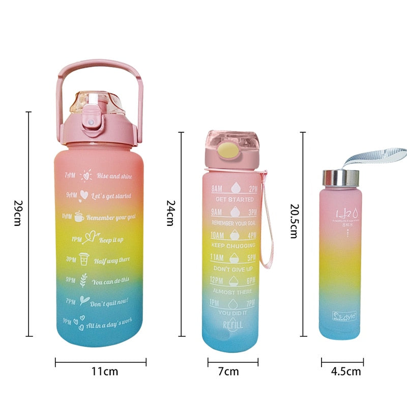 All Day Hydrate Time Marker Water Bottle - Image 11