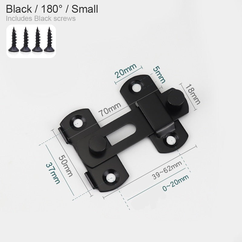 Sliding Simple Cabinet Closet Lock - Image 6