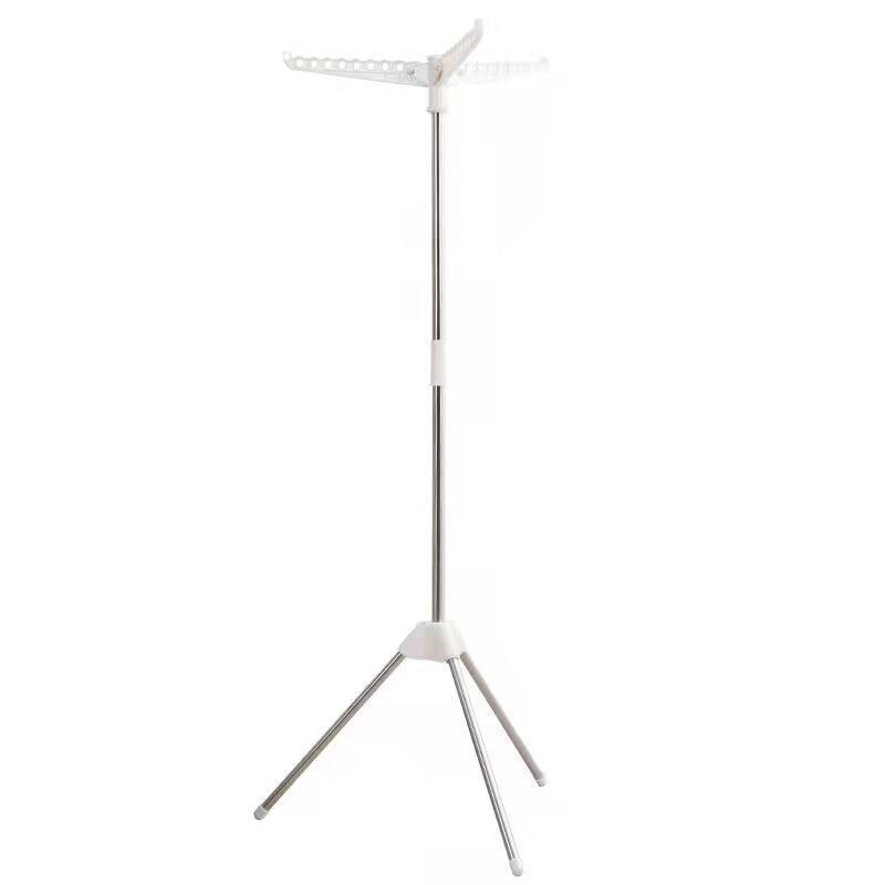 Portable Stainless Steel Triangle Clothes Drying Hanger - Image 4