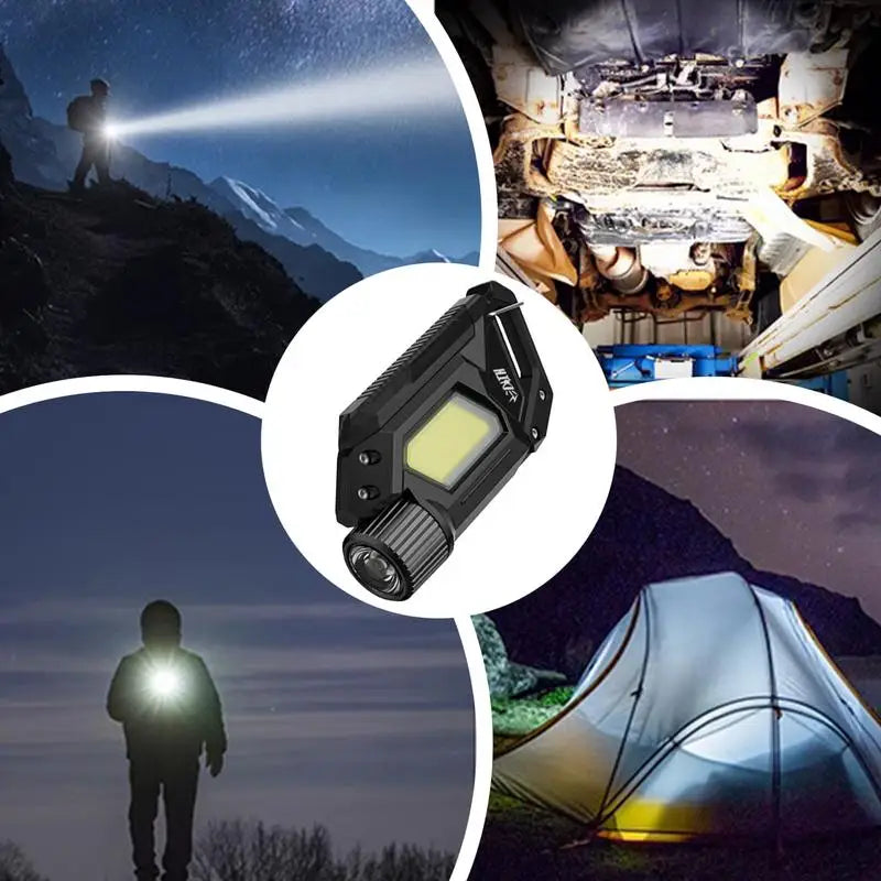 Rechargeable Lightweight LED EDC Camping Keyring Light - Image 5