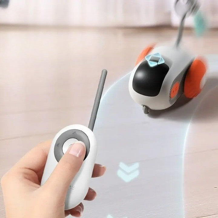 Playful Interactive Cat Chase Toy Car - Image 0