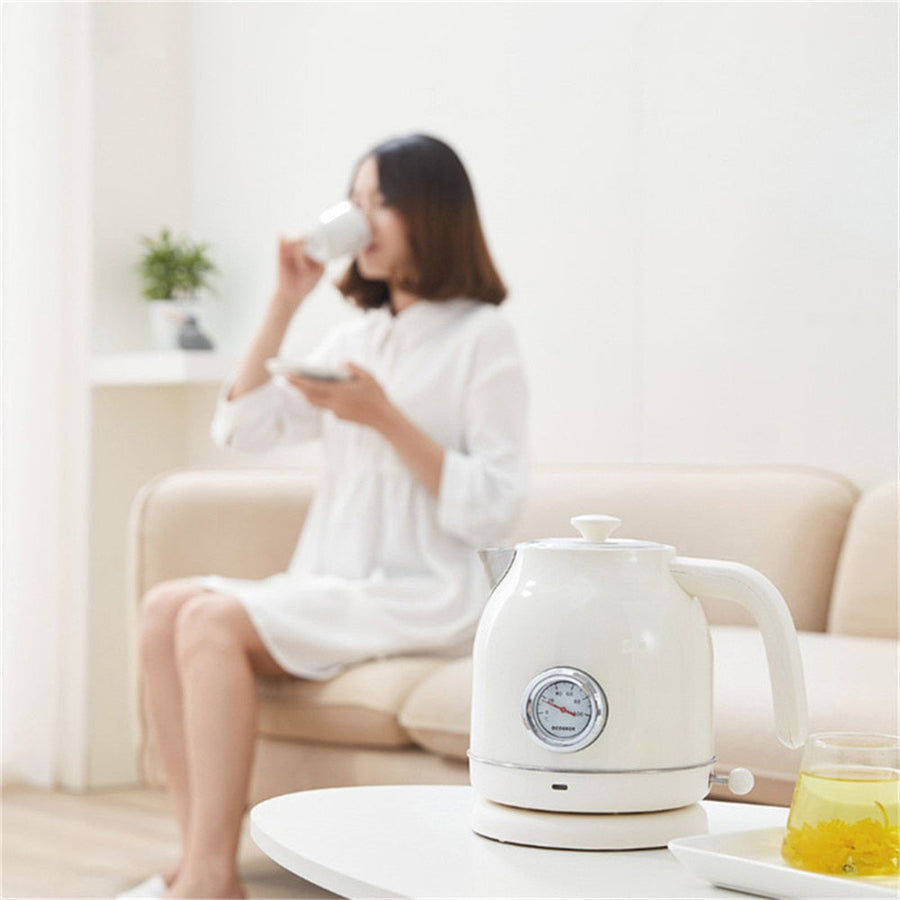 Retro Style Electric Temperature Control Kettle - Image 4