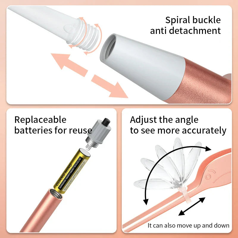 Bright View LED Ear Cleaning Tweezer Set - Image 1