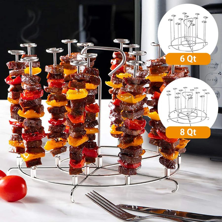 Air Fryer Vertical Kebab Maker Stand - Image 1