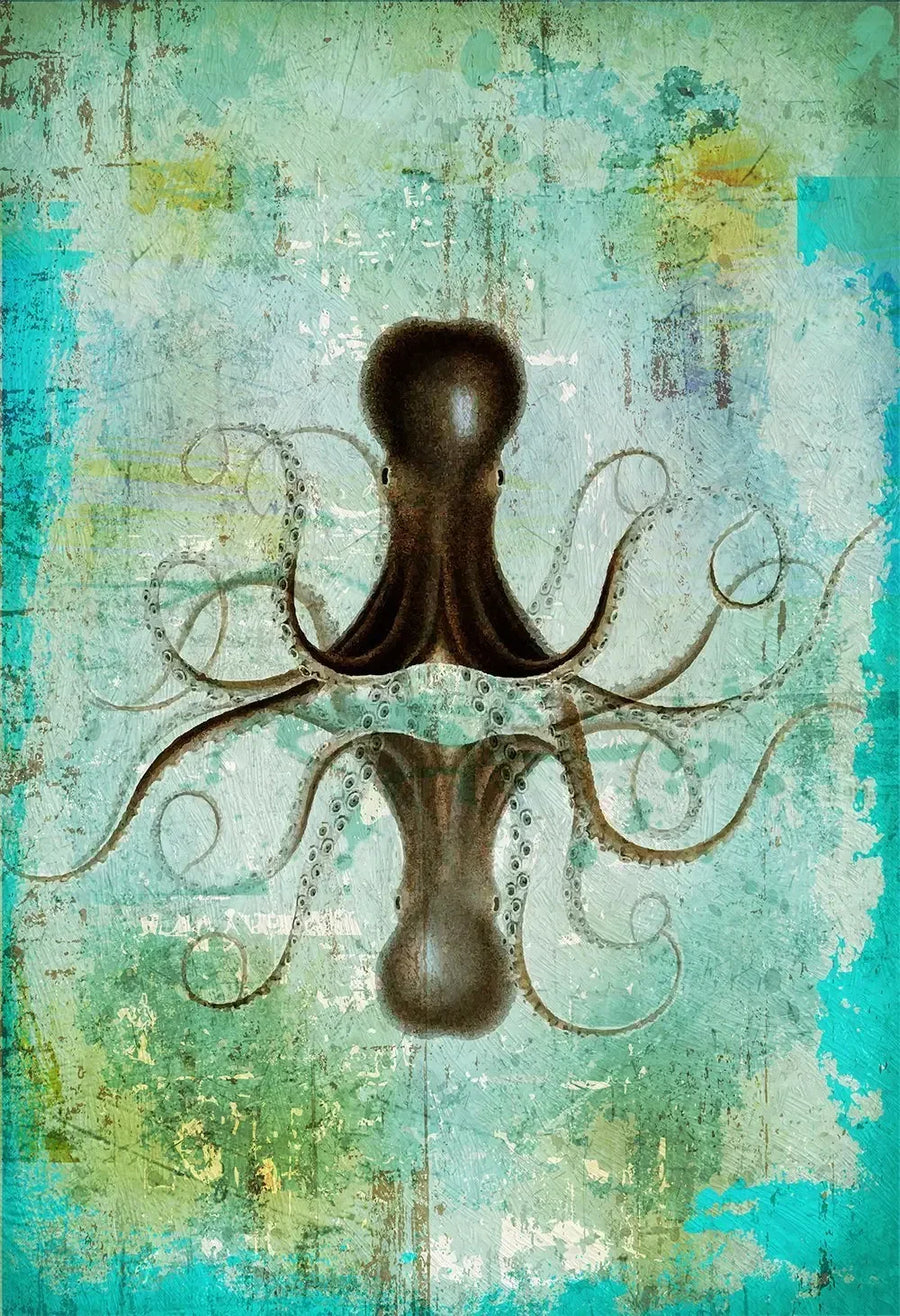 Sea Life Ocean Throw Octopus Blanket - Image 9