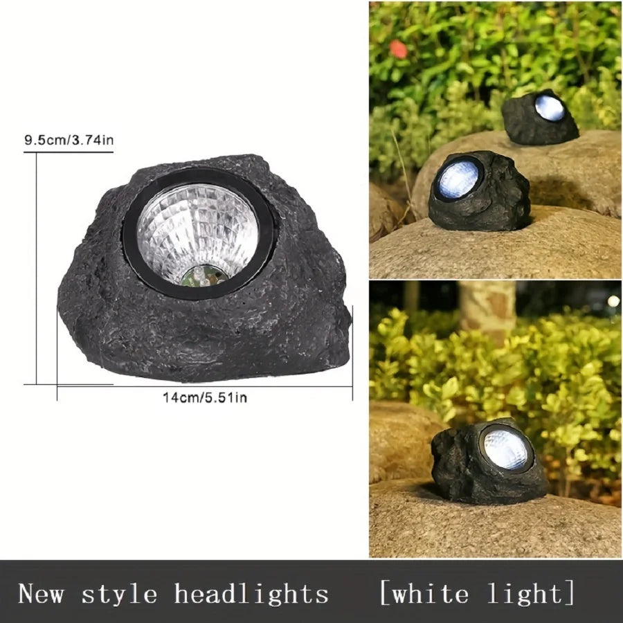Waterproof Outdoor Solar Rock Spotlight Lamps - Image 2