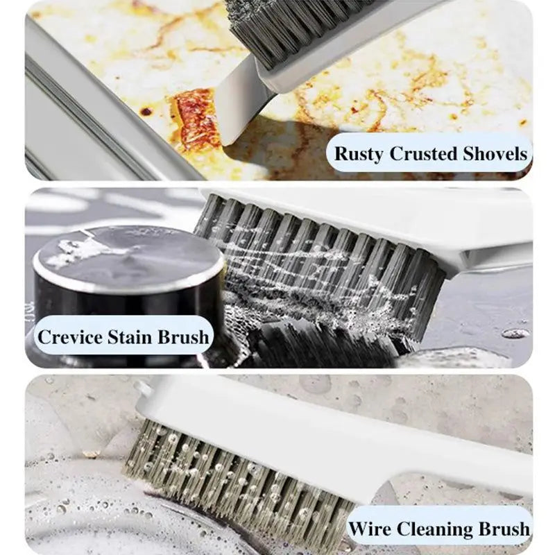 Ergonomic Handle Kitchen Scrub Cleaning Brush - Image 4