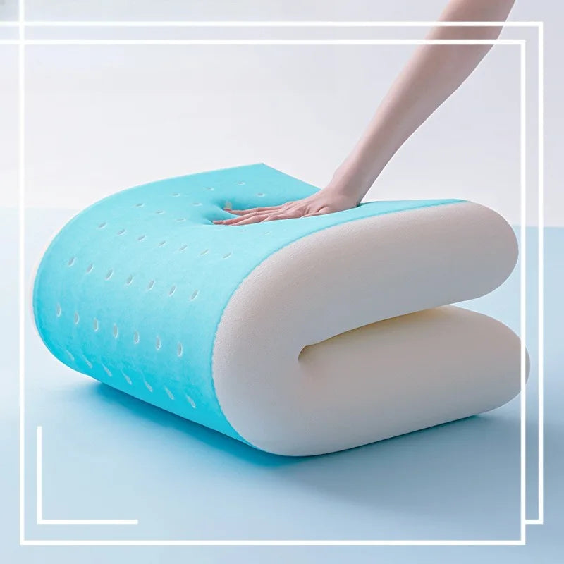Cooling Gel Memory Foam Neck Support Pillow - Image 1