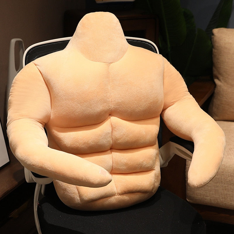 Muscle Man Strong Cuddly Body Pillow Cushion - Image 10