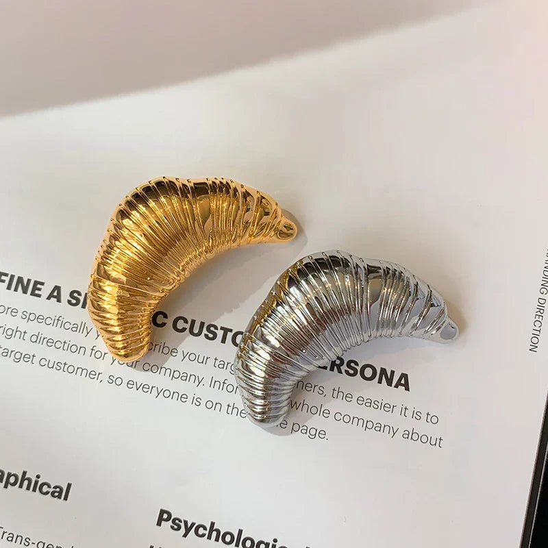 Classic Croissant Accent Brooch - Image 1