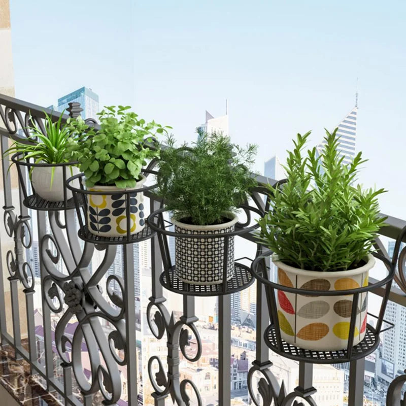 Easy Gardening Flower Pot Holder Rack - Image 0