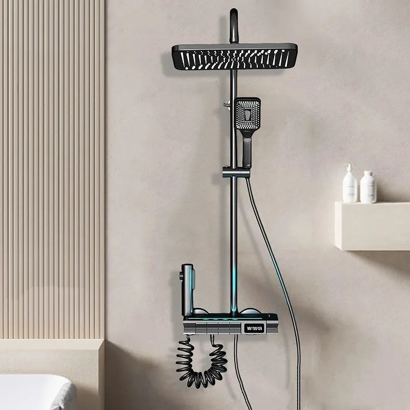 Elegant Nordic Piano Key Style Ambient Light Shower Set - Image 0
