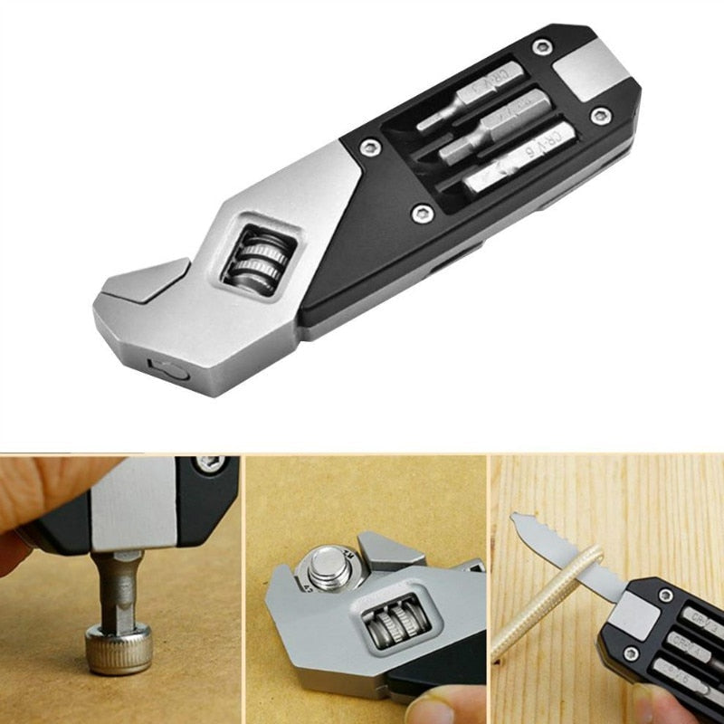 Pro Expert Foldable Stainless Steel Wrench Tool Set - Image 1