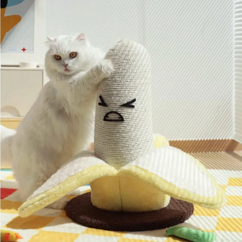 Scratch Ready Banana Pet Play Tower - Image 3
