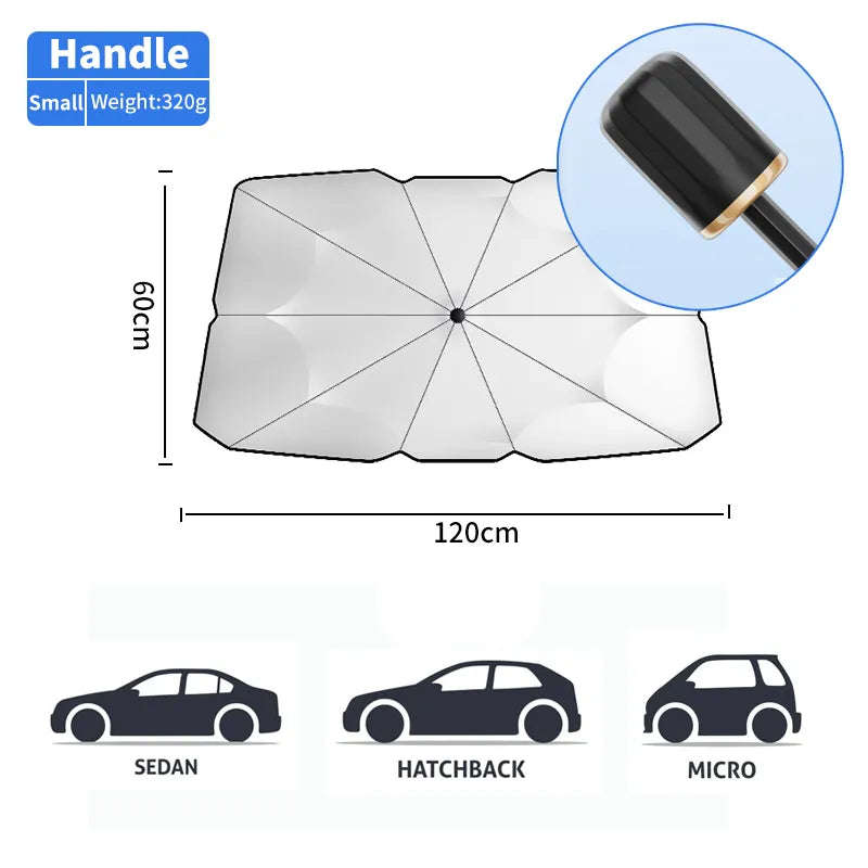 Sunshield Foldable Car Windshield Umbrella - Image 12