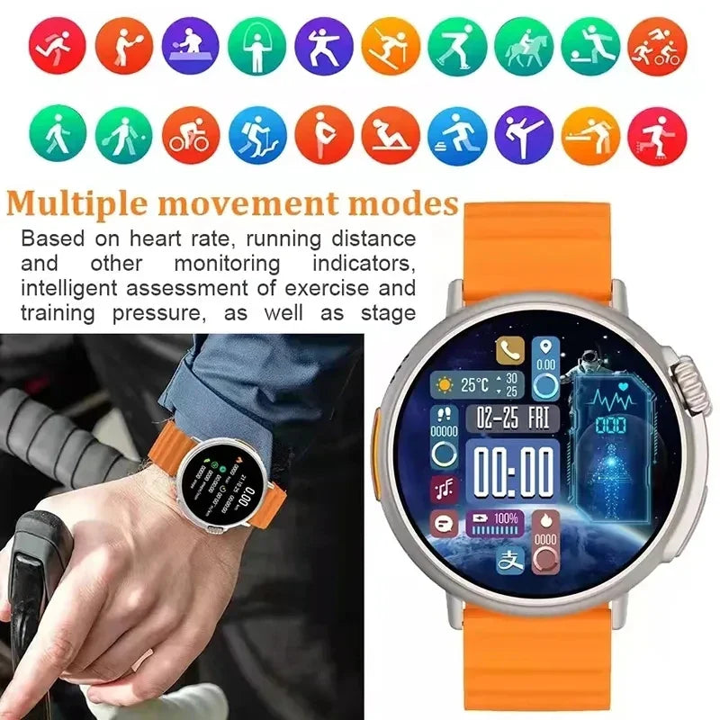 Active Assistant Waterproof Health Tracker Watch - Image 3