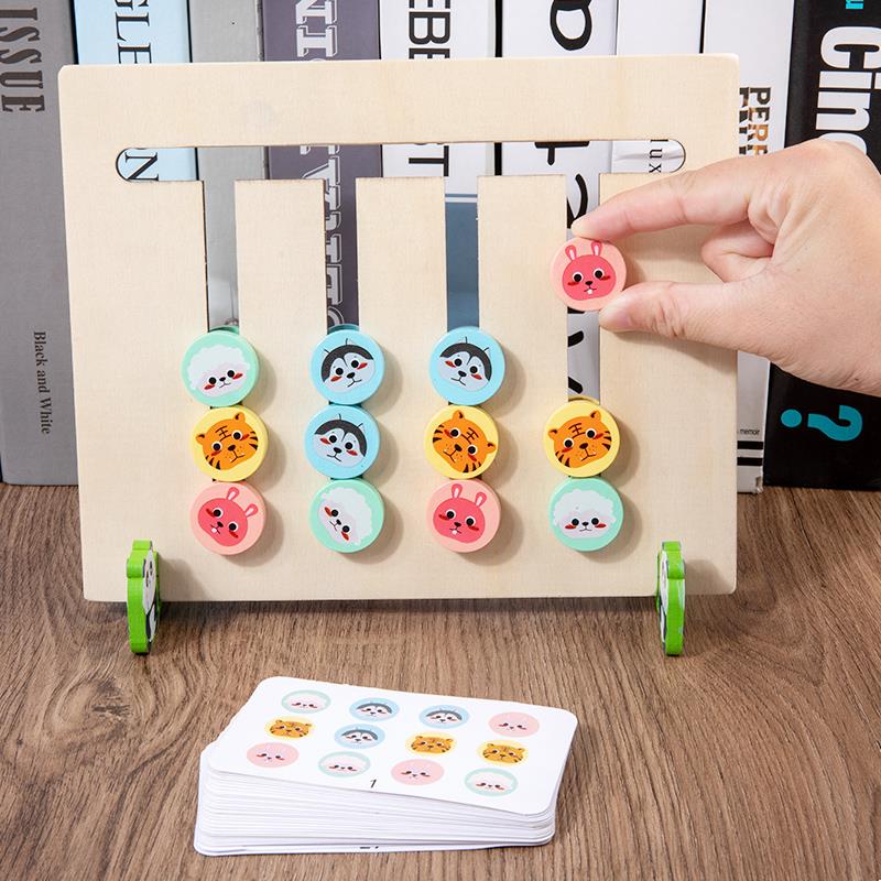 Logic Board Kids Educational Wooden Toy - Image 0