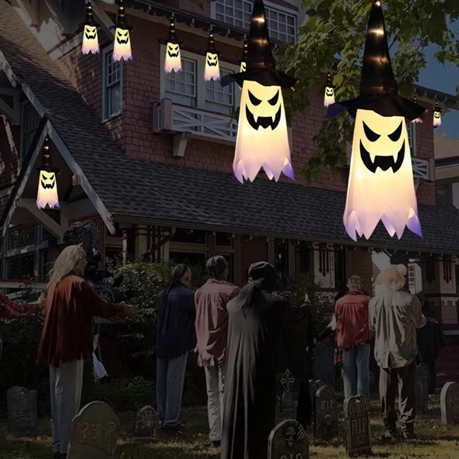 Hangable Scary Ghost Halloween Party Lamp - Image 5