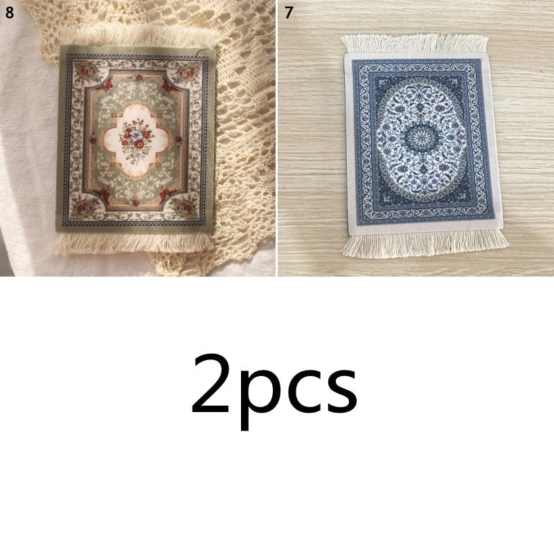 Mini Turkish Carpet Mug Coaster - Image 16