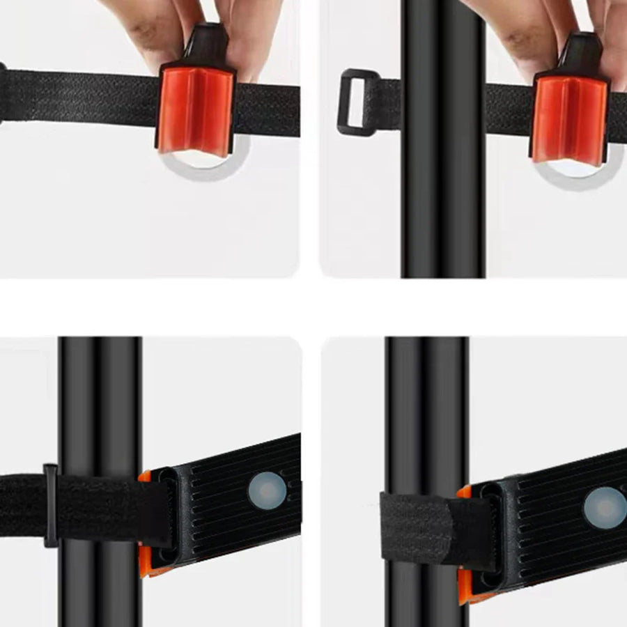 Waterproof Rechargeable LED Safe Ride Bike Tail Light - Image 6