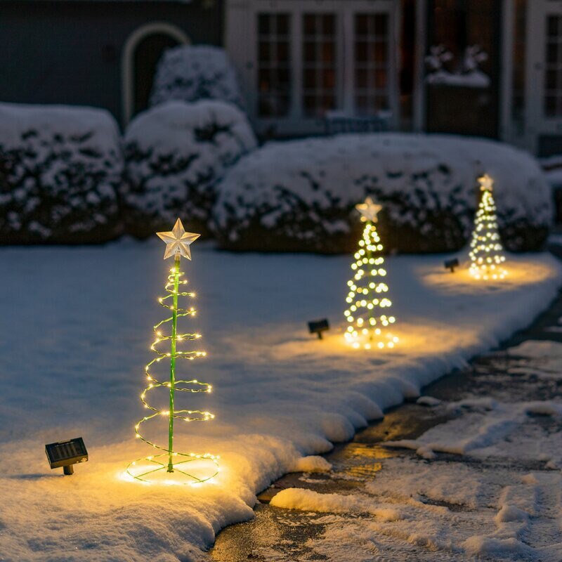 Solar Garden Led Christmas Tree Light - Image 4