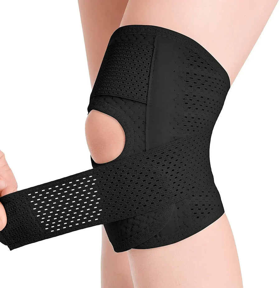 Breathable Adjustable Stabilizing Knee Support Braces - Image 13