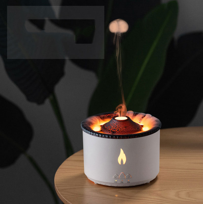 Volcanic Flame Air Humidifier Night Lamp - Image 4