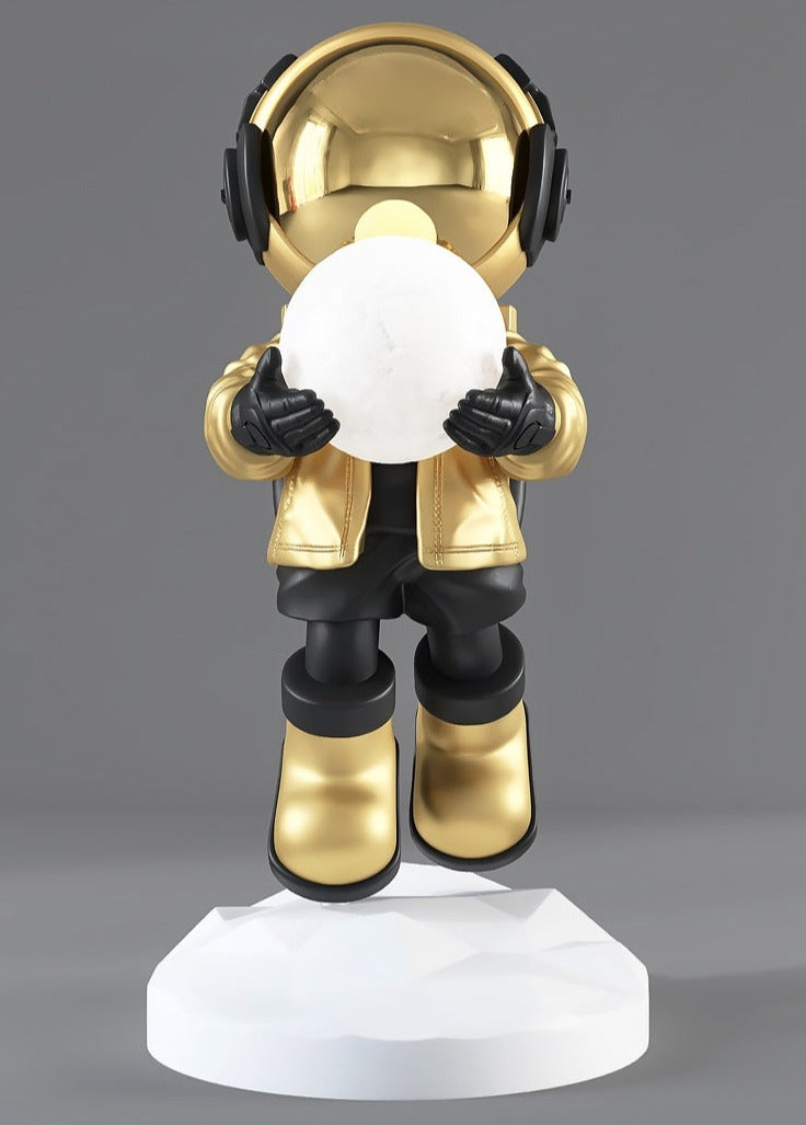 Creative Astronaut Statue Home Decor Lamp - Image 8