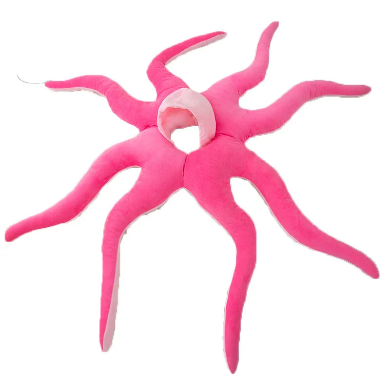 Giant Octopus Soft Tentacle Wearable Plush Toy - Image 5