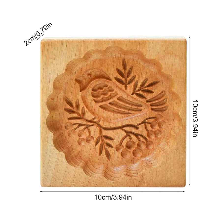 Wooden Cute Pastry Bake Master Baking Mold - Image 5