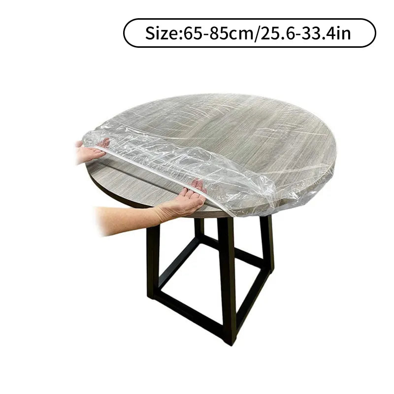 Transparent PVC Waterproof Long Life Protective Table Cover - Image 6