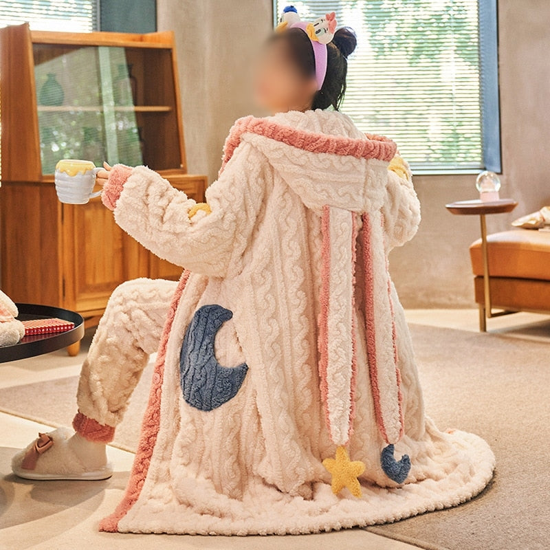 Cozy Thick Winter Blanket Pajamas - Image 1