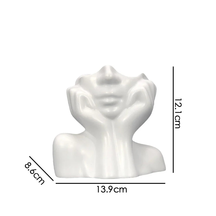 Cheerful Lucky Flower Pot Sculpture - Image 7
