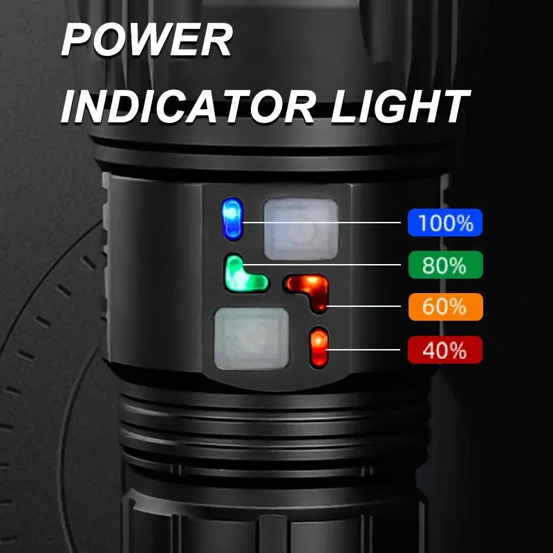 Long-Range Extreme Power Tactical Adventure Flashlight - Image 1