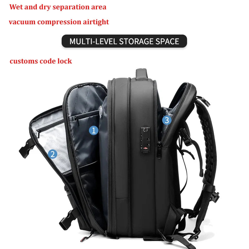 Vacuum Compression Ultimate Travel Backpack - Image 1
