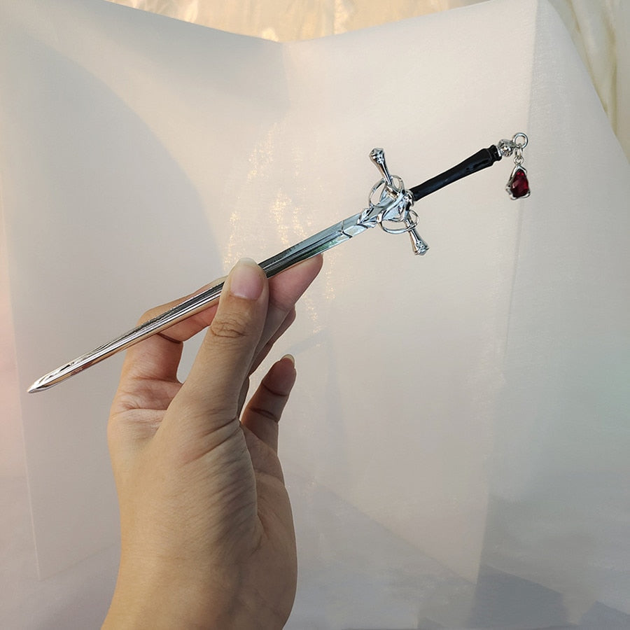 Royal Knight Sword Hairpin - Image 4